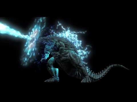 Godzilla Earth Atomic Aura and Breath Animation Test