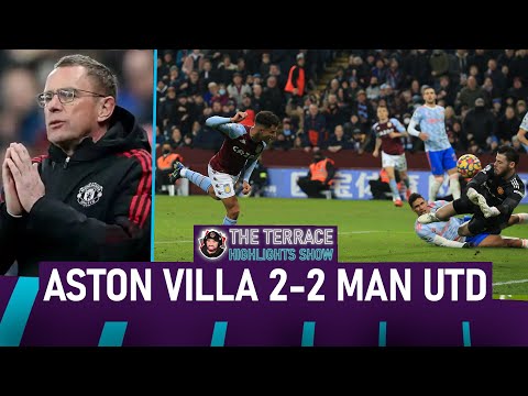 MAN UNITED BOTTLE IT!😡😡😡 Aston Villa 2-2 Manchester United Highlights
