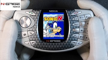 SonicN Nokia N-Gage Handheld Gameplay