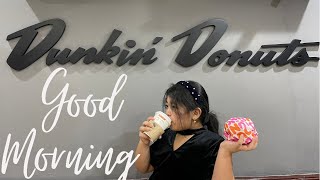 DUNKIN ‘ DONUTS TO START THE DAY + EXERCISE | @OFWInspiringStories