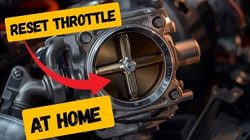 Reset Throttle Position Sensor at Home  No Tools Needed