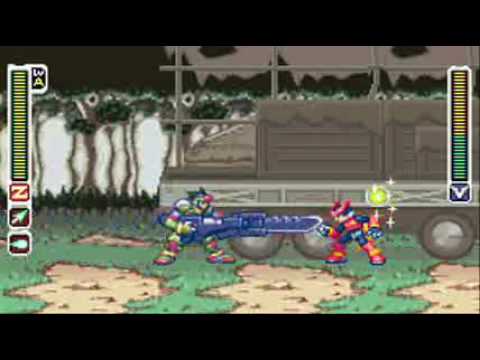 ロックマンゼロ4 Vsクラフト Rockmanzero Vs Kraft Power Field Youtube