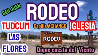 RODEO | San Juan | Iglesia | Las Flores | Tudcum | en moto por Argentina
