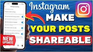 How To Allow People To Share Your Post On Their Instagram Story (NEW UPDATE!)