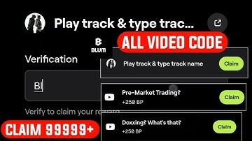 Claim $90,000 BLUM | BLUM All Verify Codes | Blum YouTube Video Codes All | Blum Academy Verify code