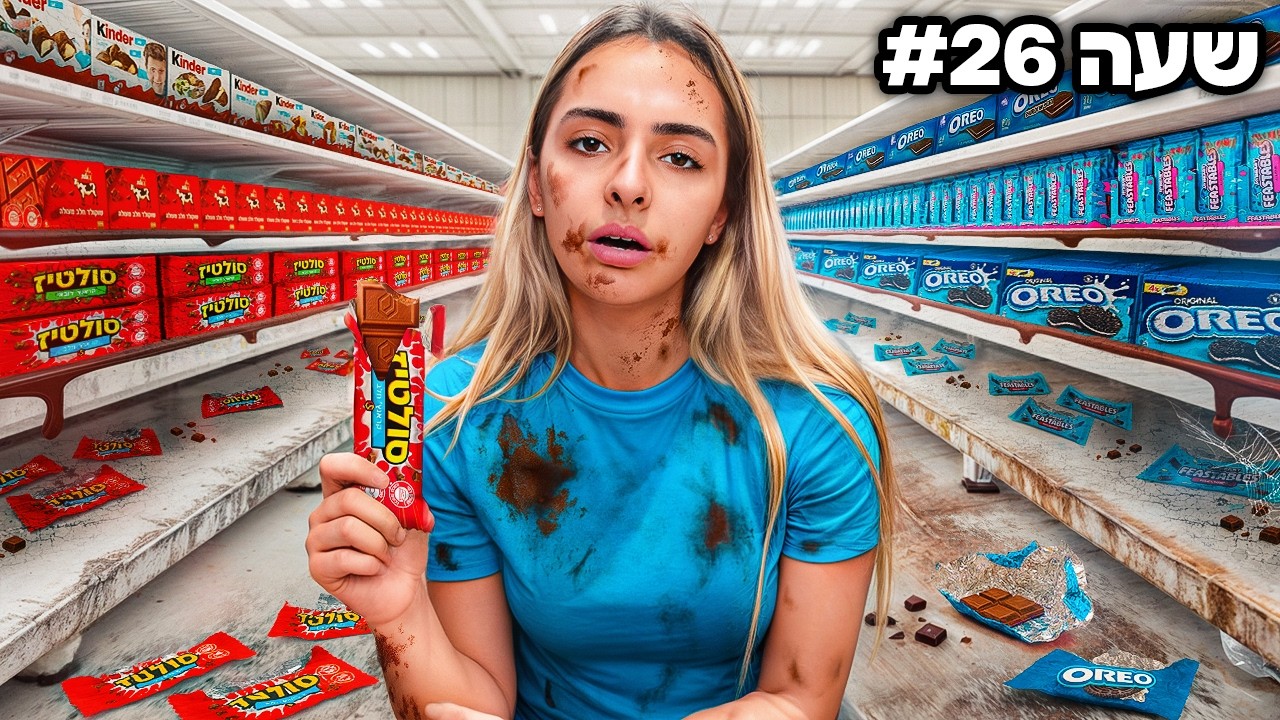 שרדתי 50 שעות רק על שוקולד!