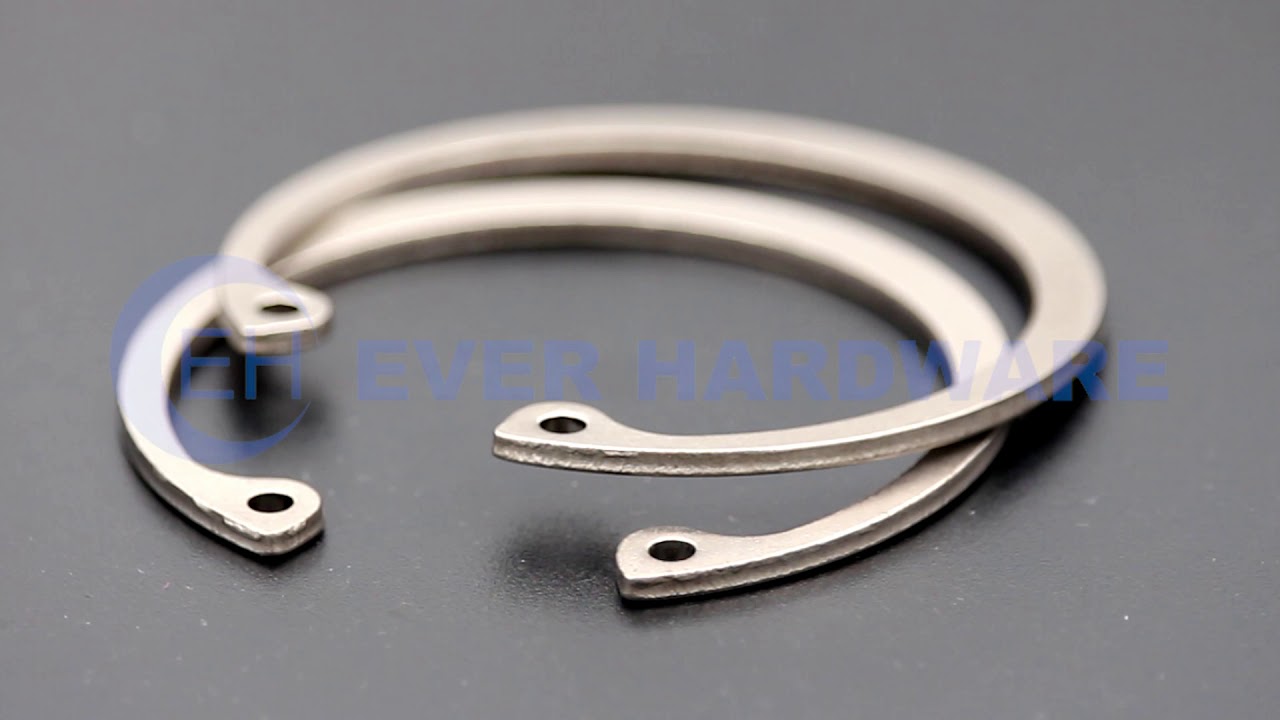 Internal Circlip Retaining Ring Snap Axially Fitted For Shafts With