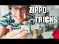 3 TRUCCHI FACILI CON L'ACCENDINO ZIPPO (super figo)