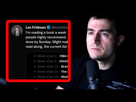 Lex Fridman on Twitter drama over reading list 