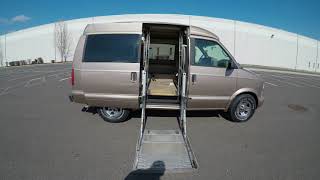 4K Review 2000 Chevrolet Astro Handicap Van Virtual Test-Drive and Walk around