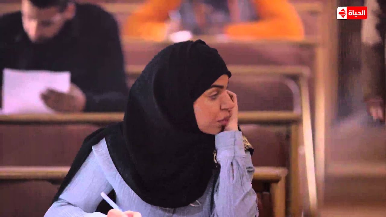 أفضل طريقة للنجاح فى الامتحانات على طريقة نسرين أمين مسلسل بين السرايات الحلقة الثانية
