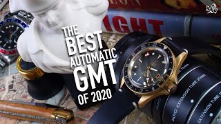 The Best Automatic GMT Watch Under $1500: Yema Superman Bronze 39mm screenshot 4