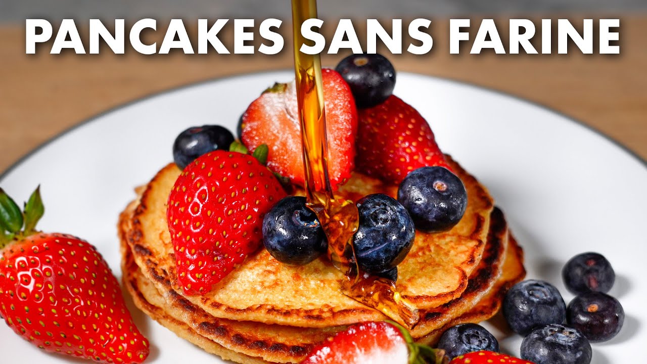 Comment Faire des Pancakes Sans Farine (Sans Banane !) - YouTube