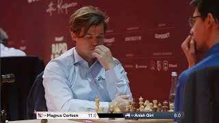 Magnus Carlsen vs Anish Giri || Superbet Rapid & Blitz Poland 2024