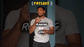 Running v/s Gym for Fatloss 🔥 #unhealthysahil #fitnesstips #fatloss