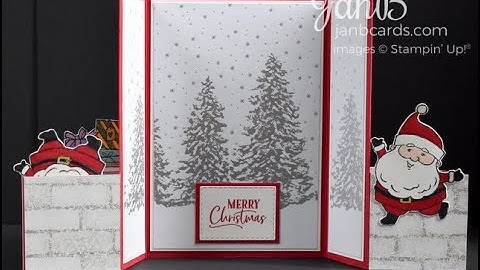 No.603 - Bridge Pop-Up Box Card - JanB No.5 Top UK Stampin