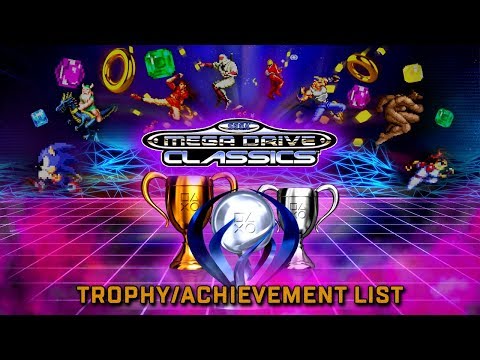 SEGA Mega Drive Classics / Genesis Classics | 🏆 Trophy / Achievement List  (PS4, XBOX ONE)