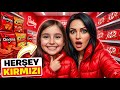 KIRMIZI MARKET ALIŞVERİŞİ ! ! HERŞEY KIRMIZI ! ! @elifsinemtv @prenseselif 