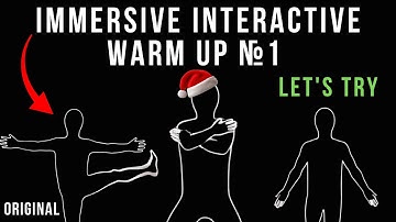 Immersive Interactive Warm-Up №1 | Holiday Game Experience 2026