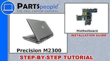 Dell Precision M2300 (PP18L) Motherboard How-To Video Tutorial