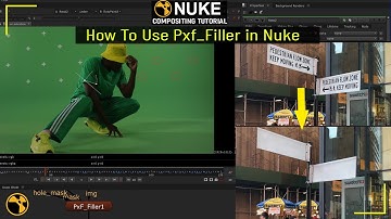 How To Use Pxf_Filler in Nuke | Tracking Marker Removal in Nuke using PxF_Filler | Nuke Pxf_Filler