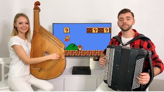 Super Mario Bros. Theme Song - Bandura and Accordion Cover