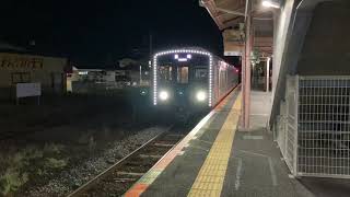 夜のＹＣ１系　大村駅発車