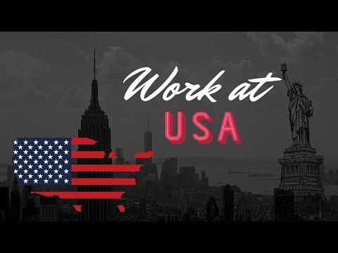 Работа в США!