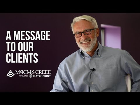 McKim & Creed, Inc., one of the top engineering and surveying firms in the U.S., has acquired the country's largest water loss/recovery/leak detection company. McKim & Creed's acquisition of Matchpoint Water Asset Management expands services to better help clients manage essential water resources. These services include network monitoring, data analytics, leak detection, GIS planning and mapping, equipment service and calibration, training and UAV-based infrared assessment.