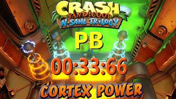 Cortex Power PB 00:33:66 - Crash Bandicoot N Sane Trilogy