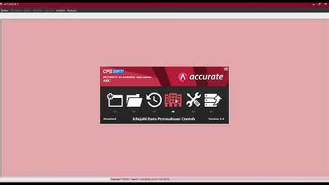 SOFTWARE ACCURATE 5 ENTERPRISE TERBARU