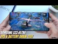 Samsung Galaxy S22 Ultra PUBG Gaming test | Snapdragon 8 Gen 1, 120Hz Display