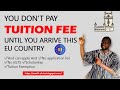 Breaking news tuition fees are exempted all int students  hnddegree no age limit  free housing