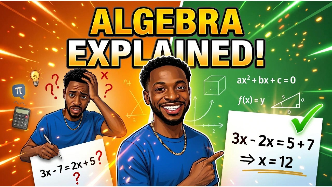 Never Fail Algebra Again: Linear & Quadratic Equations - YouTube