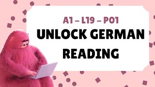 A1-L19-Unlock German Reading: Learn Vocab, Etymology & Grammar with Easy Mnemonics! Part 01