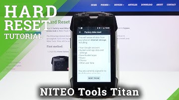 How to Hard Reset Niteo Tools Titan - Restore Factory Settings