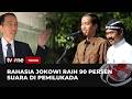 Tawa Khas Jokowi saat Ditanya soal Perolehan Suara 90 Persen Suara saat Jadi Walikota Solo