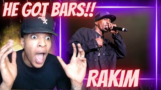 THIS IS REAL RAP!! FIRST TIME HEARING RAKIM - UPLIFT | REACTION