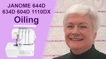Janome Mylock 644D Serger/Overlocker | Oiling