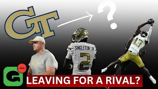 Is the BEST WR in the ACC transferring to their BIGGEST rival? | Eric Singleton visiting UGA
