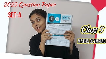 Grade 5 Maths Olympiad-Question Paper Solved 2022-23 | Free IMO question papers for Class 5