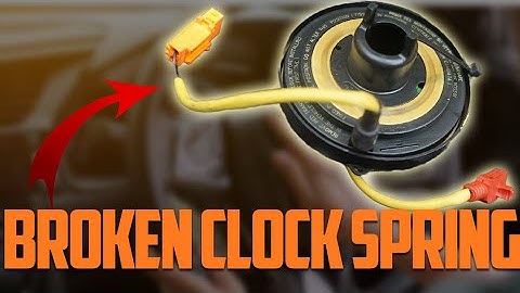 6 Bad Clock Spring Symptoms. Causes and Replacement Cost