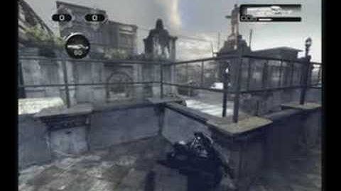 Gears of War 2 vs 1 Sniping