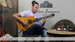 Conde Hermanos 1977 2 flamenco guitar for sale played by Alberto Fernndez