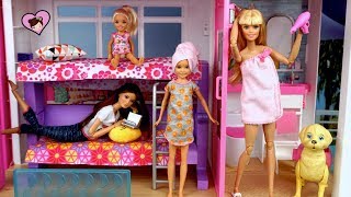 Barbie Evening Routine - NEW  Dreamhouse Adventures with Chelsea Class Pet screenshot 5