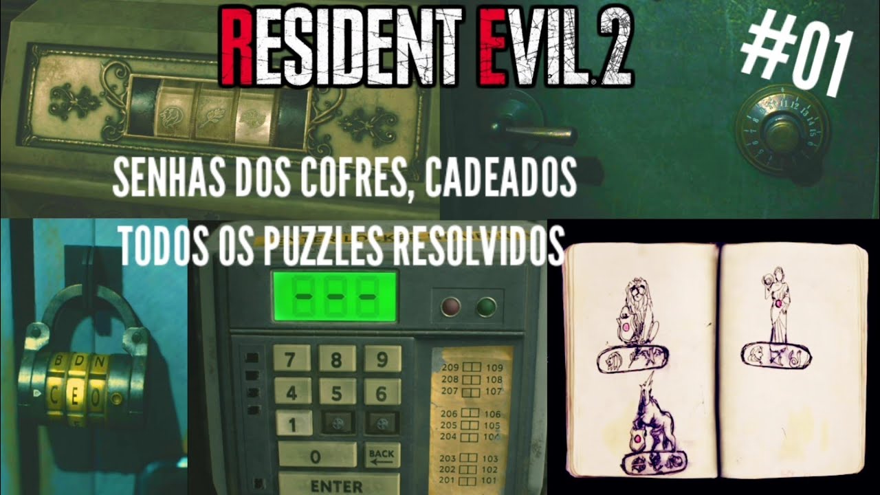 Resident Evil 2 Remake: todas as senhas dos cofres do jogo