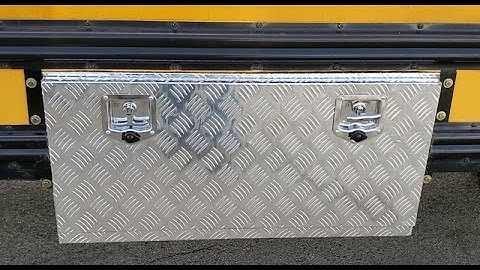 TheSkoolieLife.com Episode 25: Undermount Storage Boxes