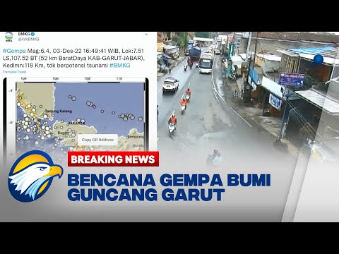 BREAKING NEWS - Gempa Bumi Magnitudo 6,1 Guncang Garut