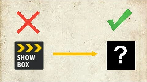 Best Alternative To Showbox | June 2018