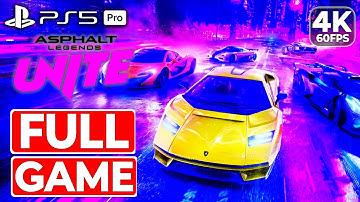 ASPHALT 9 LEGENDS UNITE Gameplay Walkthrough FULL GAME [4K 60FPS PS5 PRO] - No Commentary